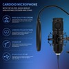 USB Condenser Microphone,Computer PC Microphone Kit with Adjustable Boom Arm