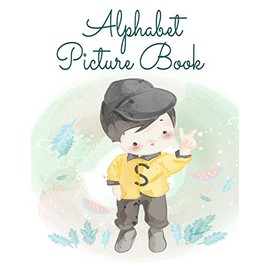 Alphabet Picture Book: A to Z Tracing Letters For Girls