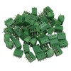 50 x Print Terminals RM 3.5 mm 3-Pin Connection Terminals