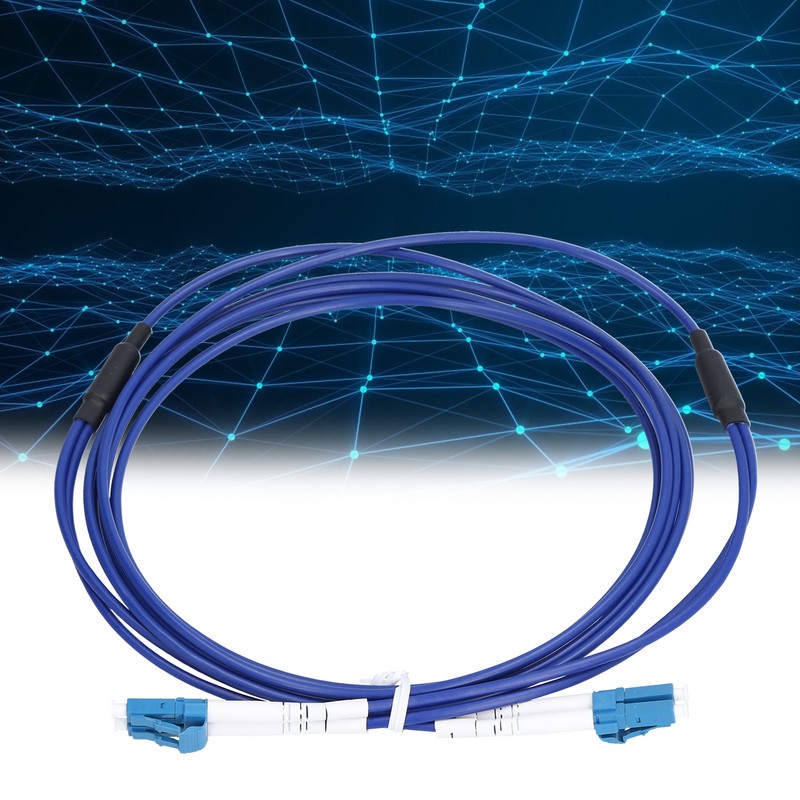 Optical Fiber Patch Cord Armored Jumper Single Mode 2 Core