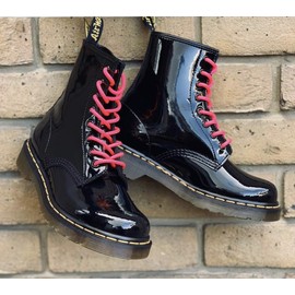 Pimp My Shoe Unisex Shoelaces Pink Neon Pink