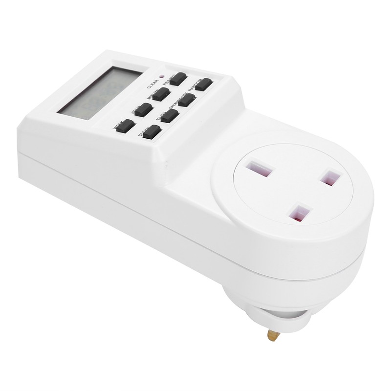 Timer Switch Plug Intelligent Programmable Outlet Timer Socket for Electrical