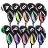 10 Pcs Golf Iron Covers Neoprene Elastic Number Iron Covers