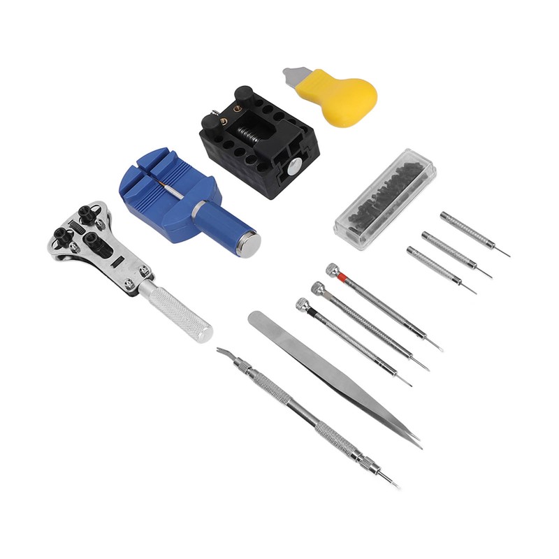 13pcs Professional Watch Repair Kit Watch Strap Battery Gasket Opener
