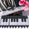 WooTeck 128GB Cartoon Piano USB Flash Drive Data Storage