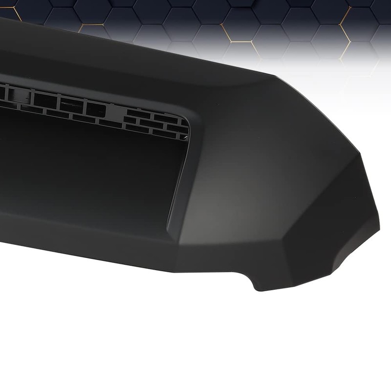 PIT66 Front Upper Hood Bulge Molding Glossy Compatible with 2014