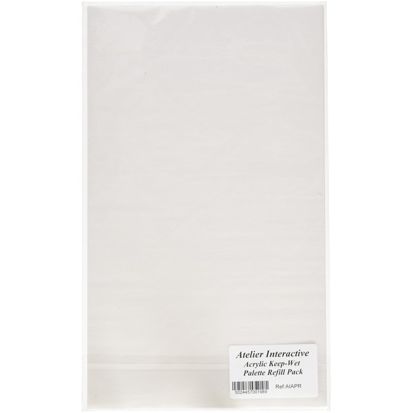 Atelier Interactive Acrylic Keep-Wet Palette Refill Pack
