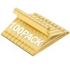 SPECILITE Metal Wire Clothes Hangers Bulk 100 Pack with Notches
