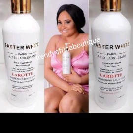 faster white paris 2pc. FASTER WHITE Paris CAROTTE Body Lotion & Supreme Carrot Shower Gel