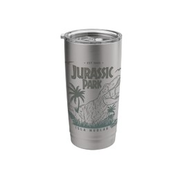 Jurassic Park 30th Anniversary Isla Nublar T-Rex Stainless Steel Insulated Tumbler