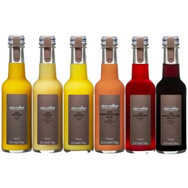 Alain Milliat-Juice Sample Six Pack, 6.8 Fl Oz (Six 200ml Glass Bottles)