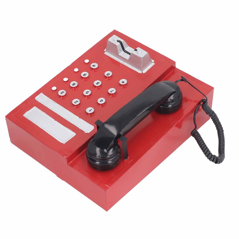 Retro Telephone Model Simulation Innovative Exquisite Old Fashioned Telephone Model