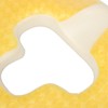 Luqeeg T Shaped Bedsore Pad for Elderly, Triangular Slope Design,