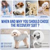 AUTOWT Dog Surgery Recovery Suit, Dog Cone E-Collar Alternative After