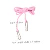 Hohopeti Elastic Winter Mitten Clips for Kids with Clip-holder Rope