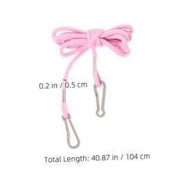 Hohopeti Elastic Winter Mitten Clips for Kids with Clip-holder Rope Lanyard for Lost Gloves Prevention