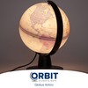 ORBIT Globes & Maps - Retro-Globus - 16cm Mini-Leucht-Globus im