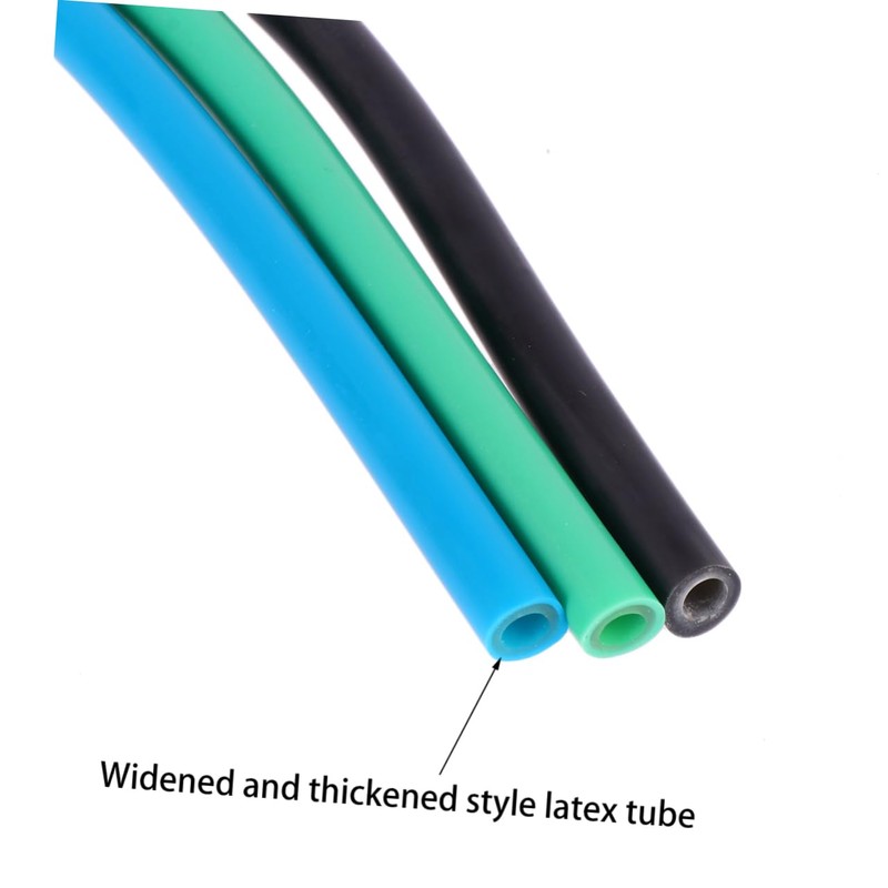 KOMBIUDA 3pcs Custom Latex Resistance Tubings High Elasticity Lightweight Safe