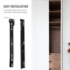 Gadpiparty Drawer Slide Rails for Furniture 2 Sectioned Easy to