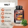 N-Acetyl-L-Tyrosine (NALT) 500mg and Active Vitamin B6 (P-5-P) 2mg -