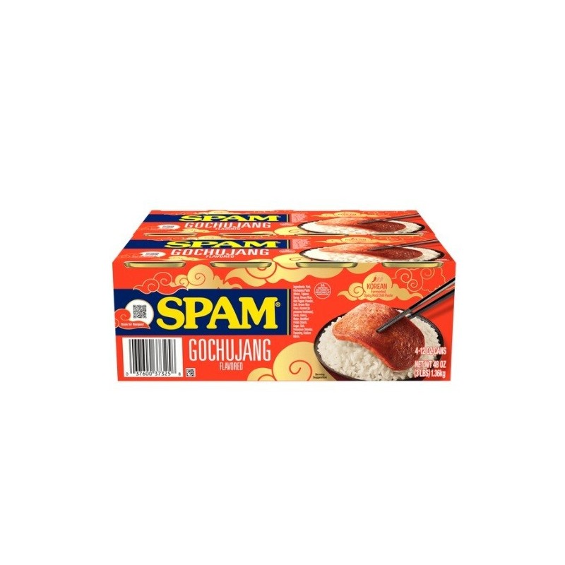 Spam 8 cans of 12 Oz SPAM Gochujang Korean Flavored