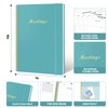 Meeting Notebook for Work Organization, Work notebook with action items,