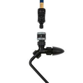 Flush Buddy® Yamaha Flush Adapter - Quick Connect compatible Angled Outboard Flush Adapter for Outboard Yamaha® Engine