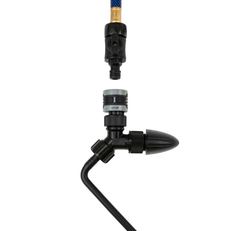 Flush Buddy® Yamaha Flush Adapter - Quick Connect compatible Angled