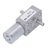 Double Shaft Gear Motor Self Locking CW CCW Aluminum Alloy