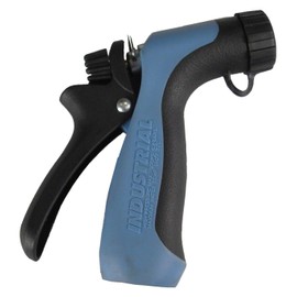 Hi Tech High-Pressure Heavy-Duty Hose Nozzle – 100 PSI Max, 160F Water Temp, Pistol Grip with Threaded Front for Cleaning Tools, Fits Standard Garden Hoses