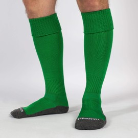 Uhlsport Kids Team Essential Socks, Multicolor - Green /grey sole, Size:28-32
