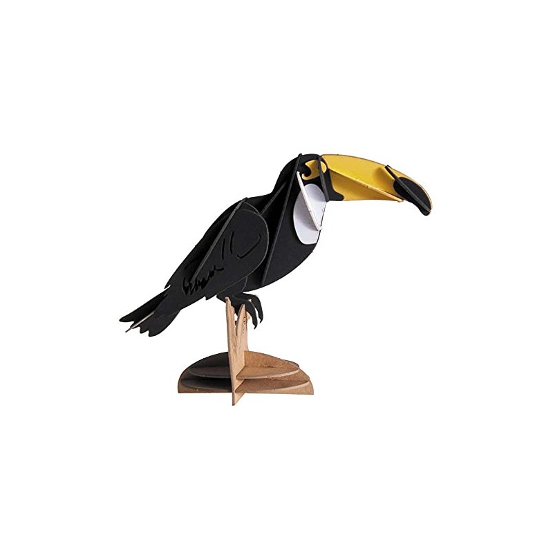 Fridolin 3D Paper Model Toucan