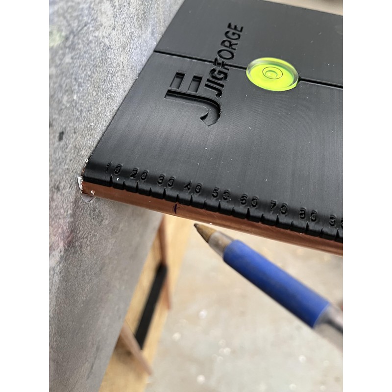 Jig Forge - 15mm Shower Pipe Levelling Tool - 150mm