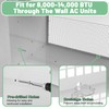 Memrita Through The Wall Air Conditioner Sleeve for 26 Inch