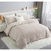 Bildenly Fluffy Duvet Cover Set Super Soft Faux Fur Comforter