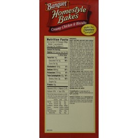 Banquet, Homestyle Bakes, Creamy Chicken & Biscuits, 28.10oz Box (Pack of 3)