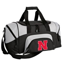 SMALL Nebraska Huskers Duffel Bag University of Nebraska Gym Bags or Carryon Suitcase
