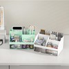 COMFYROOM Desk Organizer and Accessories with 6 Compartments and 2