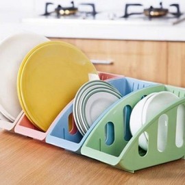 [Foolish Love] 1 basic bowl organizer (color random) / [바보사랑]기본형 그릇 정리대1개(색상랜덤)
