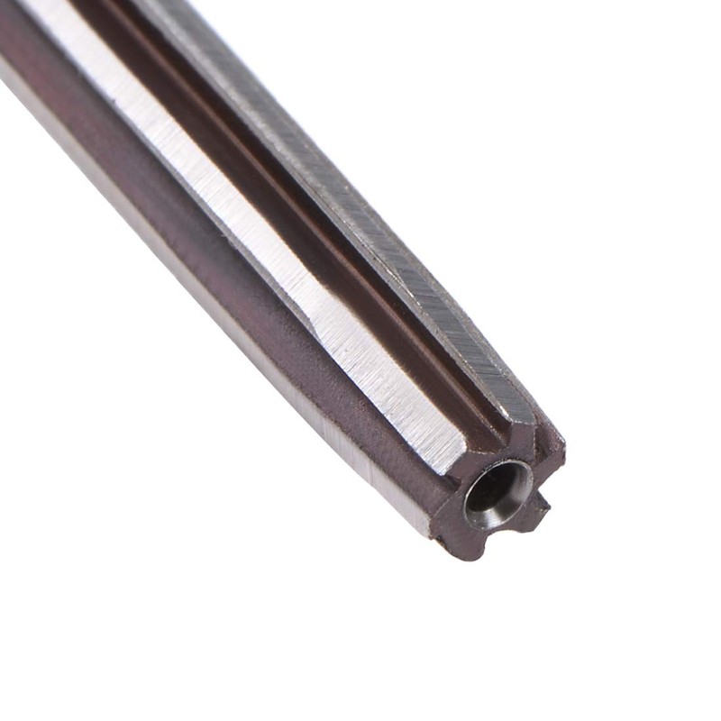 sourcing map Hand Reamer 4mm Alloy Tool Steel H8 6