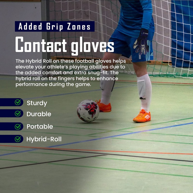 MODUS Pro Contact Goalkeeper Gloves | Goalie Goalkeeper Glove |