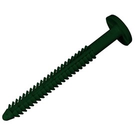 Mid America Vinyl Shutter Lok Fasteners (10 Packs of 12, 122 Midnight Green)
