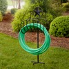 Liberty Garden 124-KD Manger w Star Hose Stand, Galvanized Top
