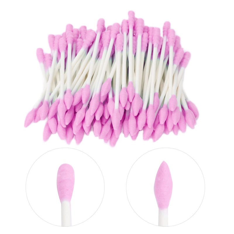 Hisopo de doble punta, hisopo de maquillaje suave de aplicación