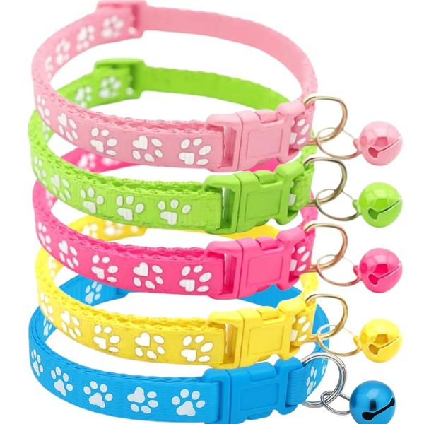 Spring Bloom Cat Collar Set – Cute Kitten Collars with
