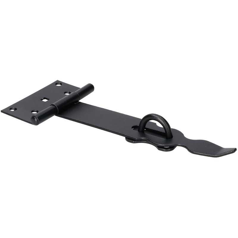 KOTARBAU® Hasp and Hasp Set 240mm Black Solid Lock for