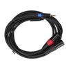 3.5mm Stereo Male to Dual 2 XLR Male Plug Connector