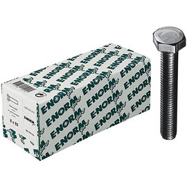 DIN 933 8.8 Galvanised Pack of 10 Hex Bolts M24x80