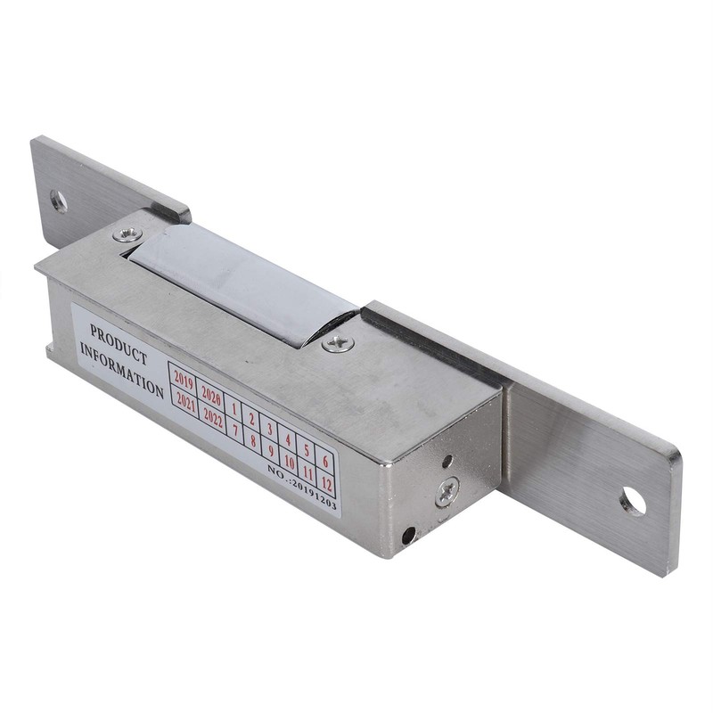 Electric Strike Door Lock, DC12V Narrow-Type Access Lock for Access