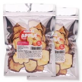Premium Dried Apple Slices Dehydrated Apples 2.5 OZ (71 g) - 100% Natural Gluten Free Fruit Snacks Made in US Dried Apples No Sugar Added -Healthy Dried Apple Slices for Cocktails Crafts Potpourri - 2 packs